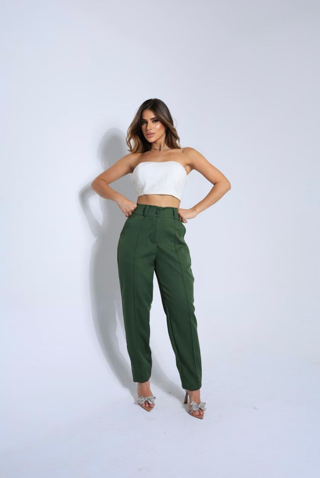 CALÇA PINÇA VERDE