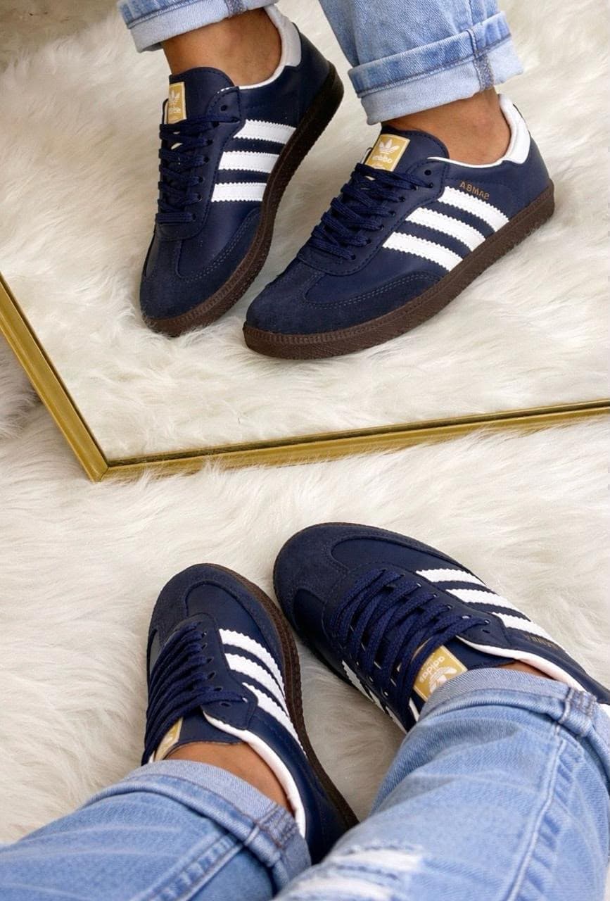 ADIDAS SAMBA AZUL ESCURO