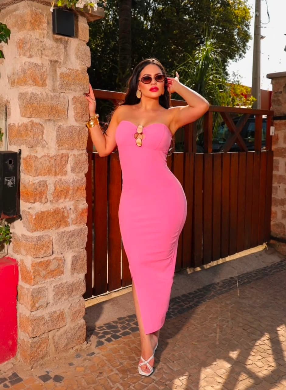 VESTIDO LUCE ROSA